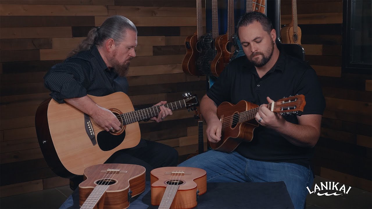 Lanikai Ukuleles for Guitarists Pt 3 - Guitelele