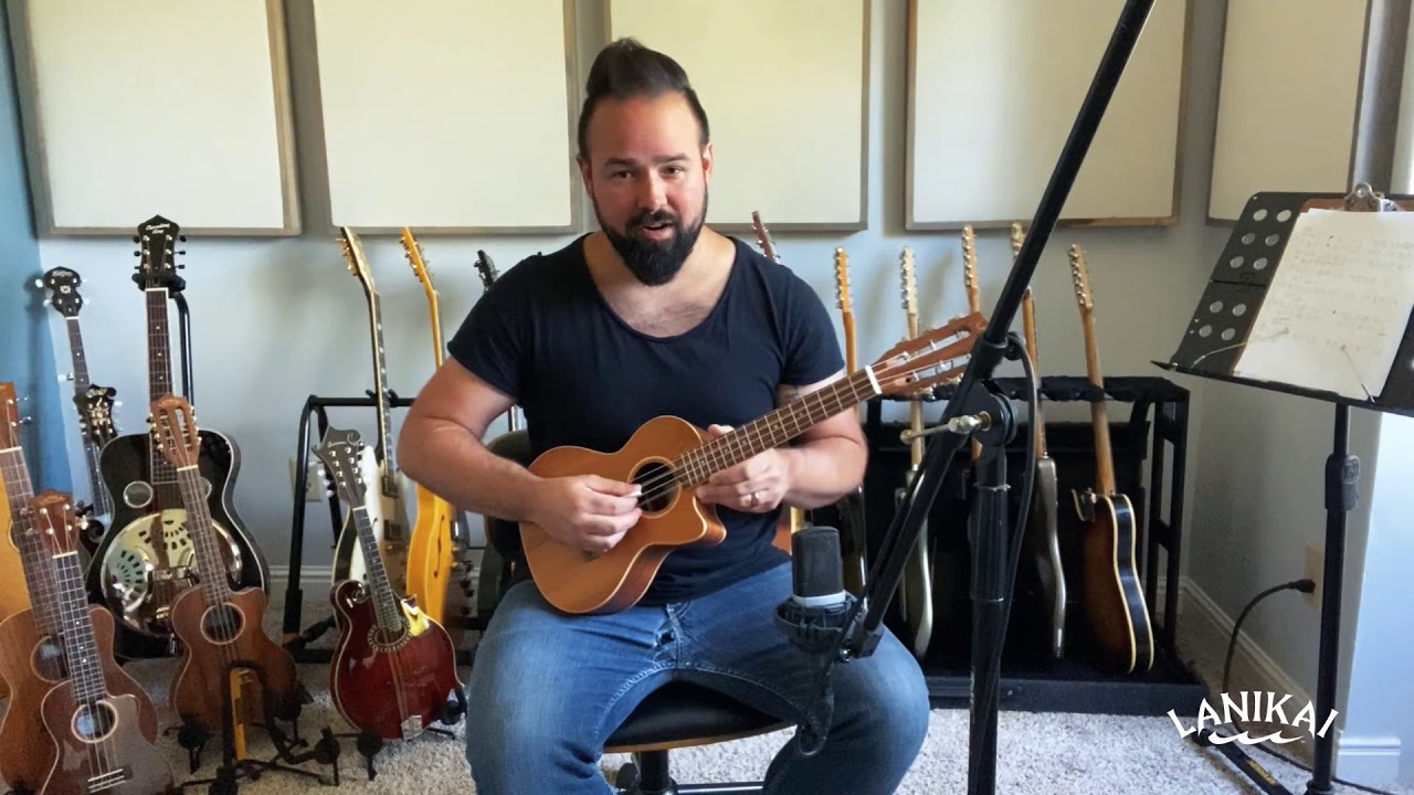 Acacia Solid Top 6-String Ukulele Demo - Brandon Bagby