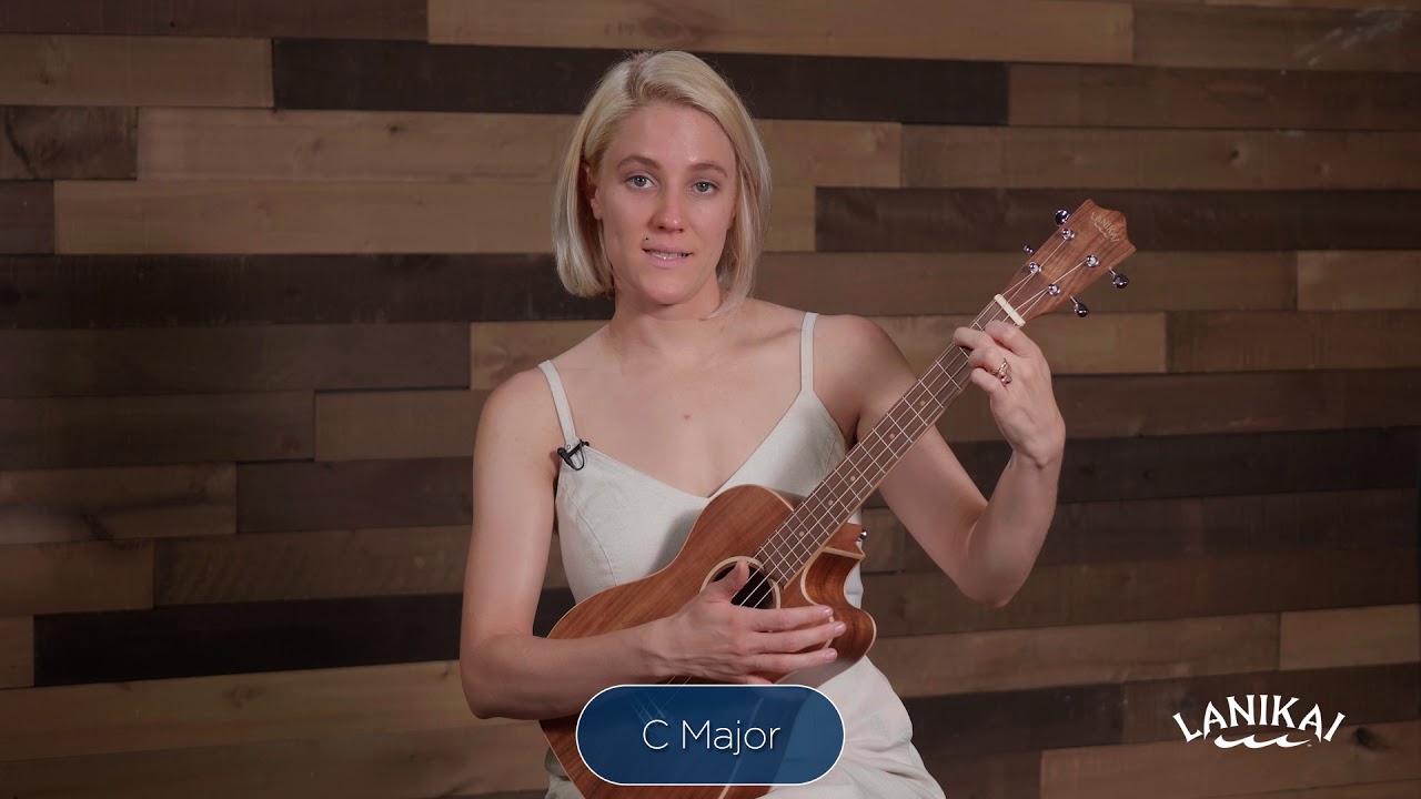 Lanikai Baritone Ukulele Tutorial - Major Triads with Abigail Flowers