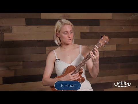 Lanikai Baritone Ukulele Tutorials - Movable Minor Chords Pt 1 with Abigail Flowers