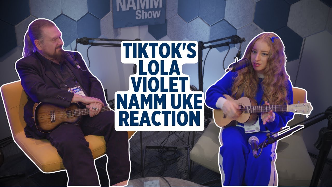 Inside the NAMM 2025 Creator Lounge with LOLA Violet | Lanikai Ukuleles