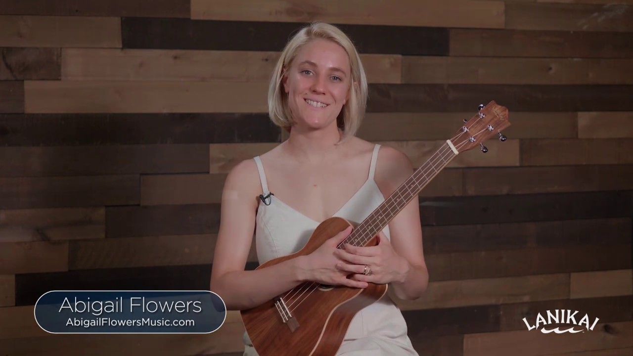 Lanikai Baritone Ukulele Tutorials - Movable Major Chords Pt 1 with Abigail Flowers