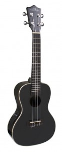 LU-21CE/BK Concert Size A/E Black Ukulele