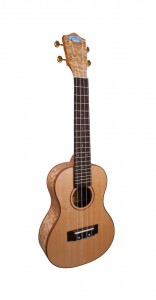 LQA-C Lanikai Quilted Ash Concert Ukulele