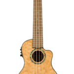 Quilted Maple Natural Concert A/E Ukulele | Lanikai Ukuleles