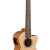 Flame Maple 5 String Tenor A/E Ukulele