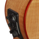Flame Maple 5 String Tenor A/E Ukulele - Image 4